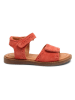 bisgaard Leren sandalen "Andrea" rood