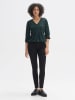 OPUS Blouse groen/zwart