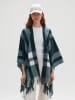 OPUS Poncho in Petrol