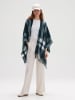 OPUS Poncho in Petrol