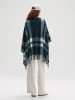 OPUS Poncho in Petrol
