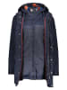 Guess Omkeerbare parka donkerblauw/meerkleurig