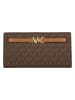 Michael Kors Portemonnee bruin - (B)19 x (H)10 x (D)2 cm