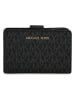 Michael Kors Geldbörse in Schwarz/ Anthrazit - (B)13,5 x (H)9 x (T)3 cm