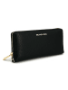 Michael Kors Leder-Geldbörse in Schwarz - (B)21 x (H)10 x (T)2,5 cm