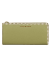 Michael Kors Leren portemonnee groen - (B)20 x (H)9 x (D)2,5 cm