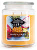 Candle Brothers Duftkerze "Tropical Fruits" in Gelb - 510 g