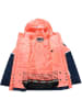 Alpine Pro Ski-/snowboardjas "Zaribo" zalmroze/donkerblauw