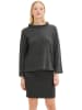 Tom Tailor Bluse in Schwarz