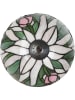 Clayre & Eef Tischleuchte "Tiffany" in Rosa/ Grün - (H)40 x Ø 27 cm