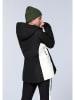 Chiemsee Ski-/ Snowboardjacke in Schwarz/ Weiß