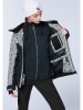 Chiemsee Ski-/ Snowboardjacke in Schwarz/ Weiß