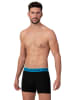 Muchachomalo 4-delige set: boxershorts zwart/turquoise/lichtblauw