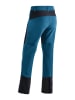 Maier Sports Spodnie narciarskie "Ofot Hyb W" w kolorze niebiesko-czarnym