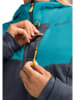 Maier Sports Softshelljas "Ofot Jacket W" donkerblauw/turquoise