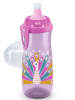 NUK Butelka "Sports Cup" w kolorze różowym ze wzorem - 450 ml