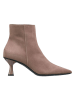 Högl Leder-Stiefeletten in Beige
