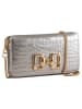 Högl Leder-Umhängetasche "Pretty" in Silber - (B)20 x (H)10 x (T)4 cm