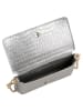 Högl Leder-Umhängetasche "Pretty" in Silber - (B)20 x (H)10 x (T)4 cm