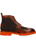 MELVIN & HAMILTON Leder-Boots "Matthew 48" in Braun/ Orange