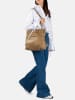 Burkely Leren rugzak "Just Jolie" lichtbruin - (B)31 x (H)33 x (D)10 cm