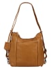 Burkely Leder-Rucksack "Just Jolie" in Cognac - (B)31 x (H)31 x (T)12 cm