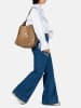Burkely Leren rugzak "Just Jolie" lichtbruin - (B)31 x (H)31 x (D)12 cm