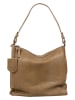 Burkely Leren schoudertas "Just Jolie" lichtbruin - (B)30 x (H)30 x (D)10 cm
