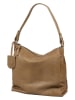 Burkely Leren schoudertas "Just Jolie" lichtbruin - (B)30 x (H)30 x (D)10 cm
