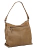 Burkely Leren schoudertas "Just Jolie" lichtbruin - (B)30 x (H)30 x (D)10 cm