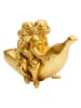 Kare Decoratief figuur "Banana Ride" goudkleurig - (B)20 x (H)12 cm