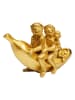 Kare Dekofigur "Banana Ride" in Gold - (B)20 x (H)12 cm