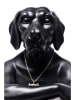 Kare Dekofigur "Gangster Dog" in Schwarz - (H)33 cm