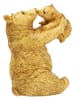 Kare Figurka dekoracyjna "Bear Lucky Mom" w kolorze złotym - wys. 27 cm