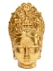 Kare Dekofigur "Goddess Head" in Gold - (B)23,5 x (H)39 cm