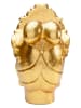 Kare Decoratief figuur "Goddess Head" goudkleurig - (B)23,5 x (H)39 cm