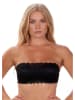 After Eden Biustonosz bandeau "Anna" w kolorze czarnym