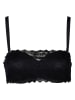 After Eden Biustonosz bandeau "Anna" w kolorze czarnym