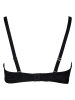 After Eden Biustonosz bandeau "Anna" w kolorze czarnym