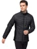 Jack Wolfskin Winterjacke "Routeburn" in Schwarz