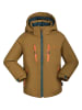 Kamik Kurtka narciarska "Hux" w kolorze brązowym