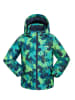 Kamik Ski-/ Snowboardjacke "Walkerlux" in Grün/ Blau