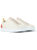 Camper Leren sneakers crème/oranje