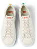 Camper Leren sneakers crème/oranje