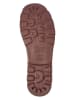 Camper Leren boots bruin/oranje