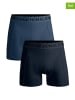 Muchachomalo 2er-Set: Boxershorts in Dunkelblau