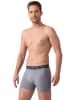 Muchachomalo 3er-Set: Boxershorts in Schwarz/ Grau