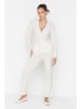 trendyol 2tlg. Outfit in Creme