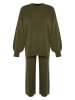 trendyol Twinset Outfit in Khaki