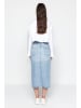 trendyol Jeansrock in Hellblau
